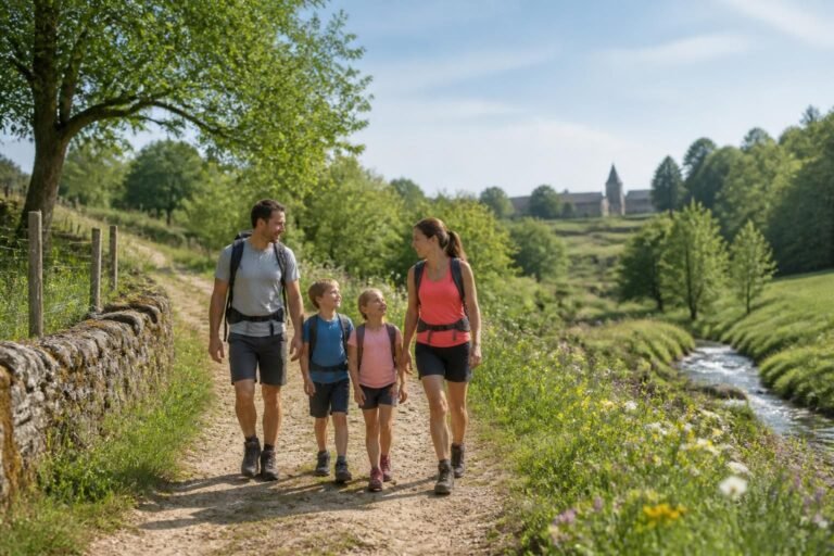 découvrez trois circuits de balades faciles autour de valherbasse, parfaits pour des sorties en famille alliant nature et convivialité.